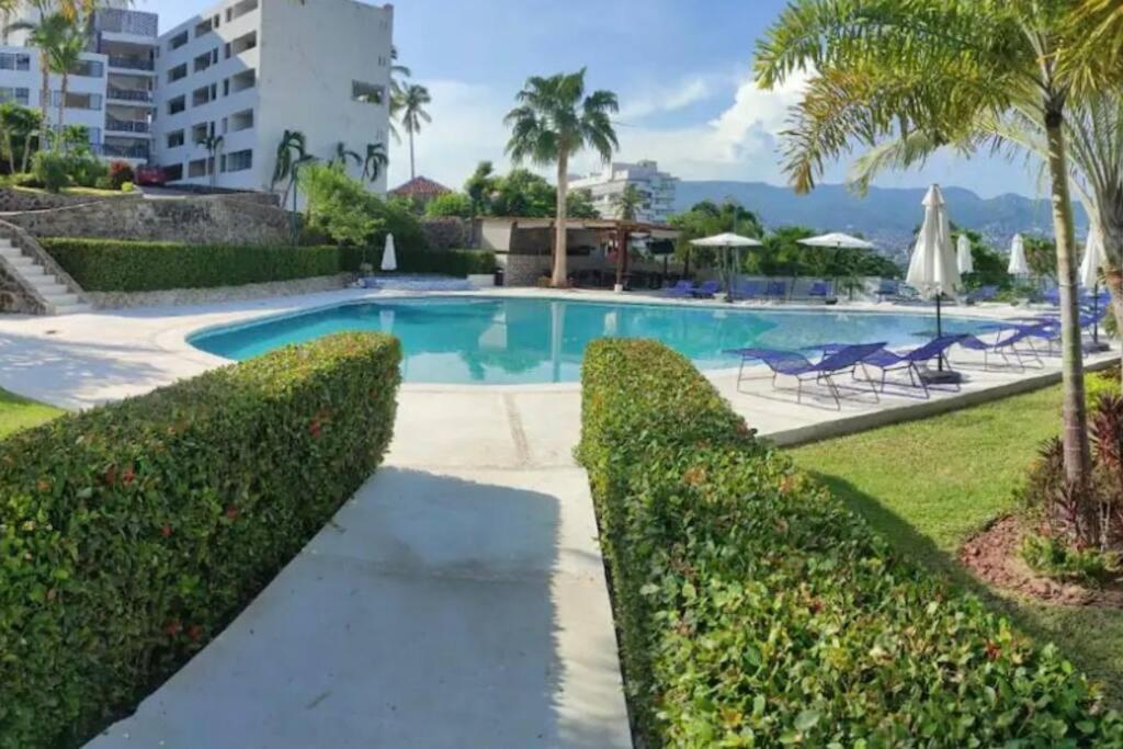 Hermoso Departamento Cerca De La Quebrada Acapulco Bagian luar foto